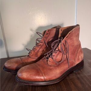 Frye Rustic Brown Leather Boots